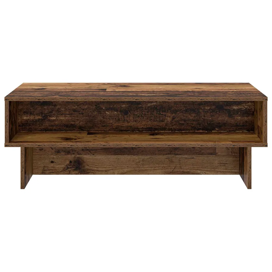 Table basse Bois ancien 100 x 46 x 35 cm Bois d'ingénierie - 5