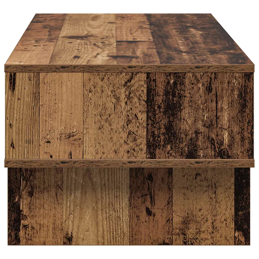 Table basse Bois ancien 100 x 46 x 35 cm Bois d'ingénierie - 6