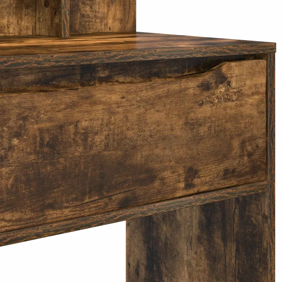 Tables de maquillage pour chambre Chêne fumé 80 x 39,6 x 135 cm - 10