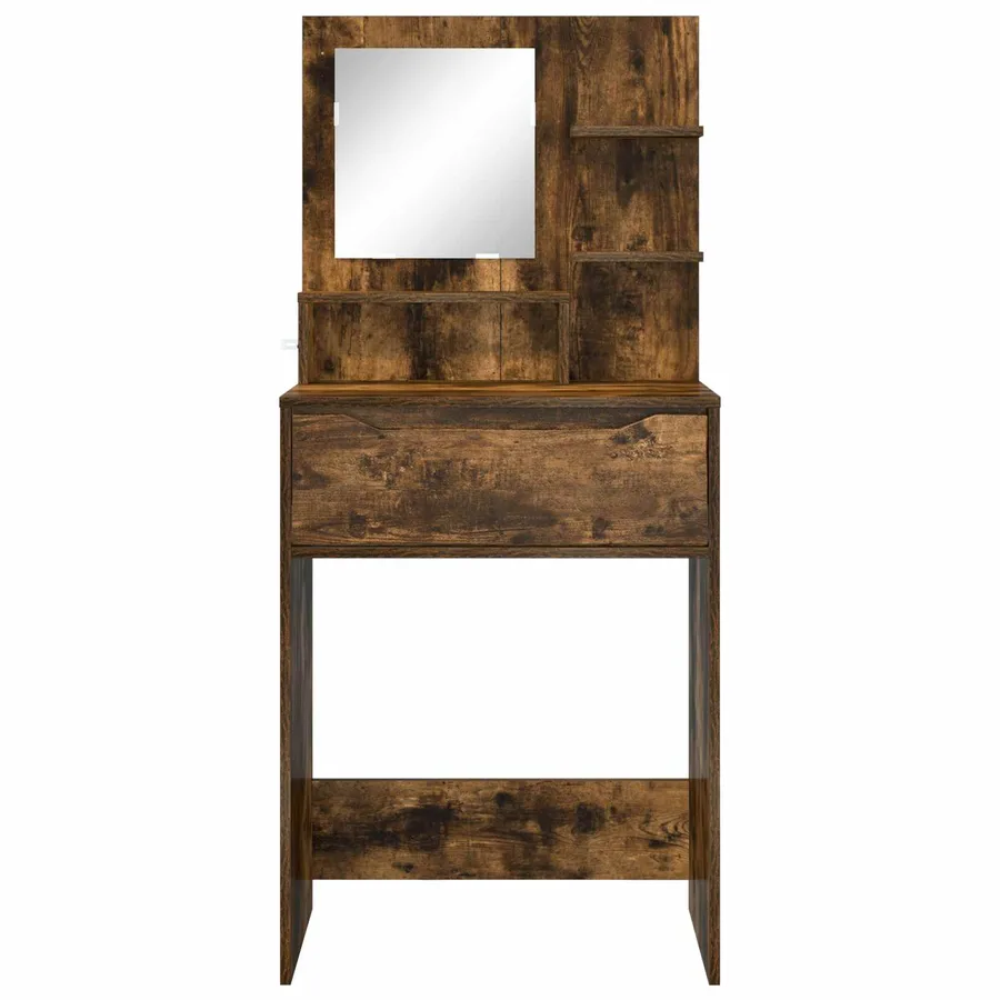 Tables de maquillage pour chambre Chêne fumé 80 x 39,6 x 135 cm - 6