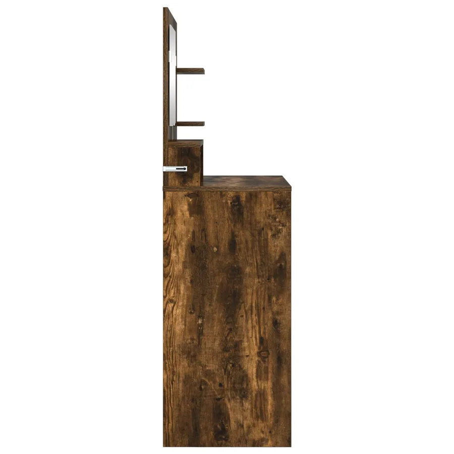 Tables de maquillage pour chambre Chêne fumé 80 x 39,6 x 135 cm - 7