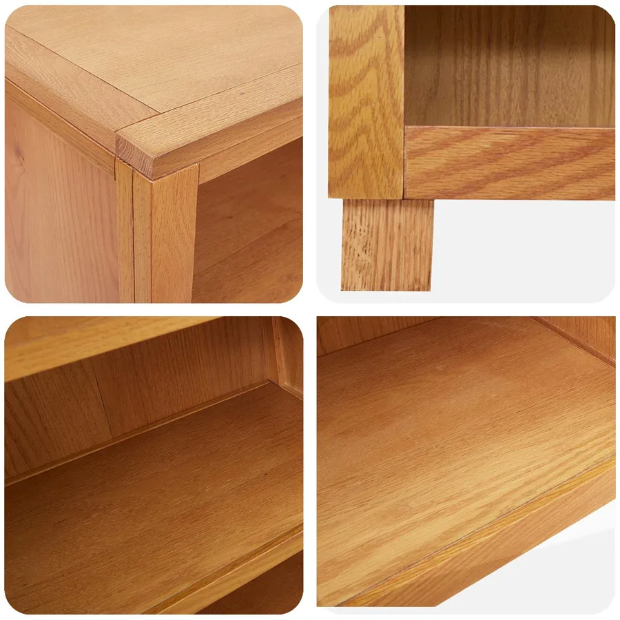 Ensemble de meubles de rangement 2 pc Naturel 80 x 35 x 185 cm - 10