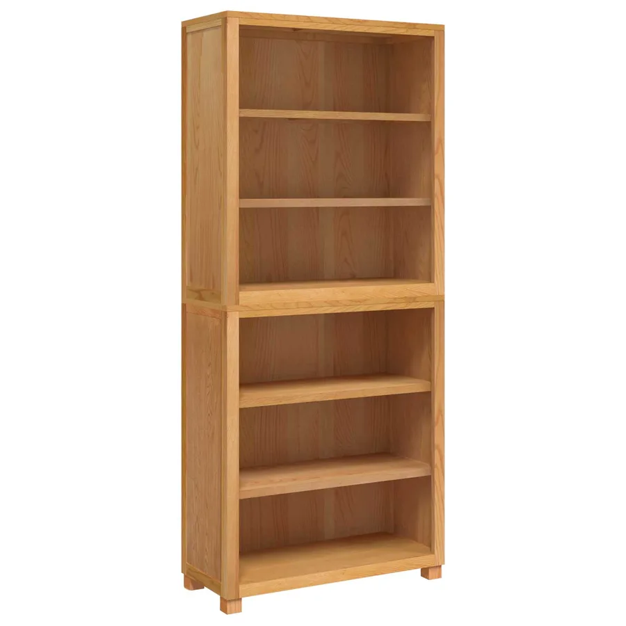 Ensemble de meubles de rangement 2 pc Naturel 80 x 35 x 185 cm - 6