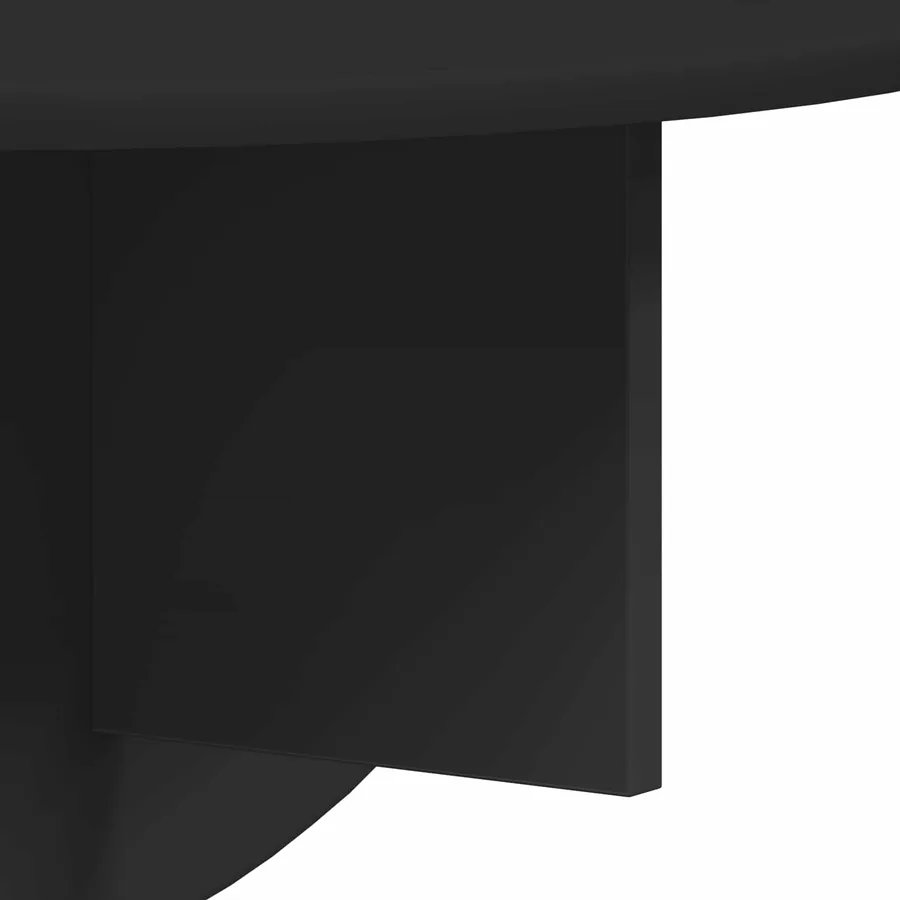 Étagère Murale Noir 48 x 24 x 24 cm Bois d'ingénierie - 9