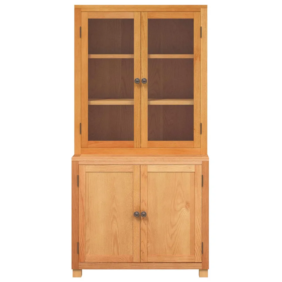 Ensemble de meubles de rangement 2 pc Marron 80 x 50 x 160 cm - 7
