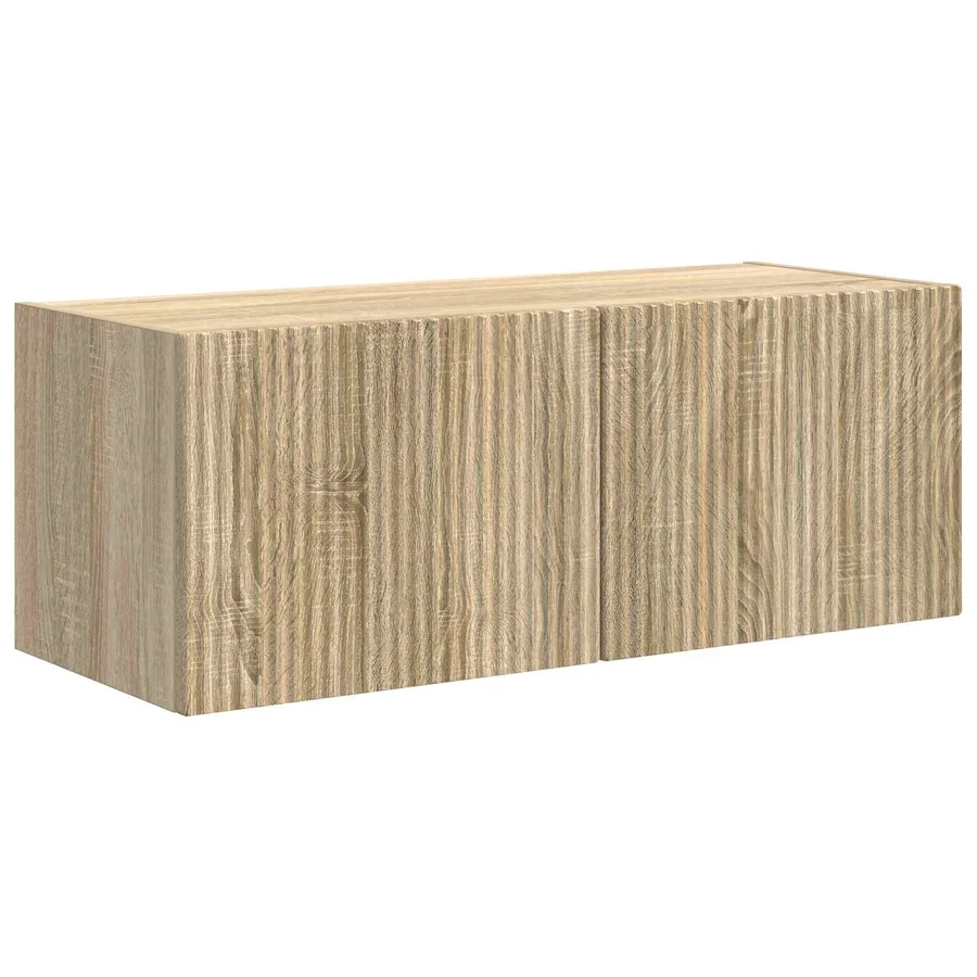 Ensemble meuble TV 5 pcs Chêne Sonoma Bois d'ingénierie - 6