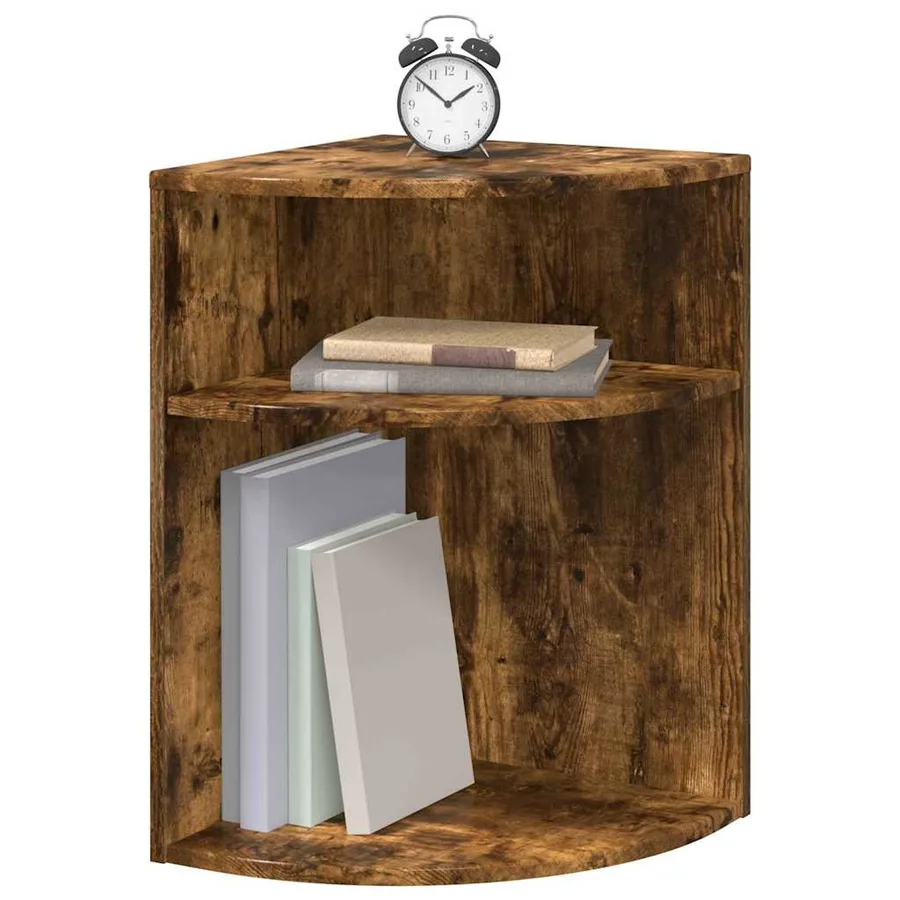 Table d'appoint Chêne fumé 39,7 x 39,7 x 60 cm - 3