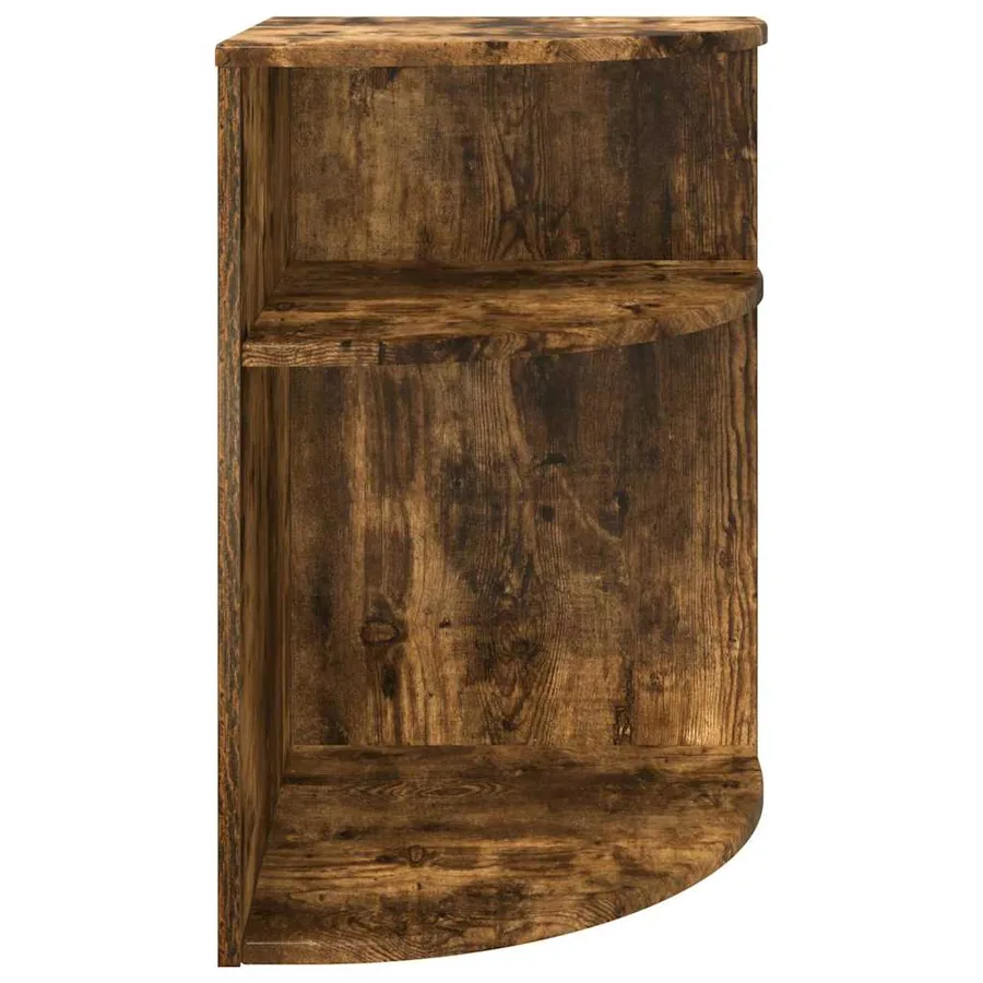 Table d'appoint Chêne fumé 39,7 x 39,7 x 60 cm - 5