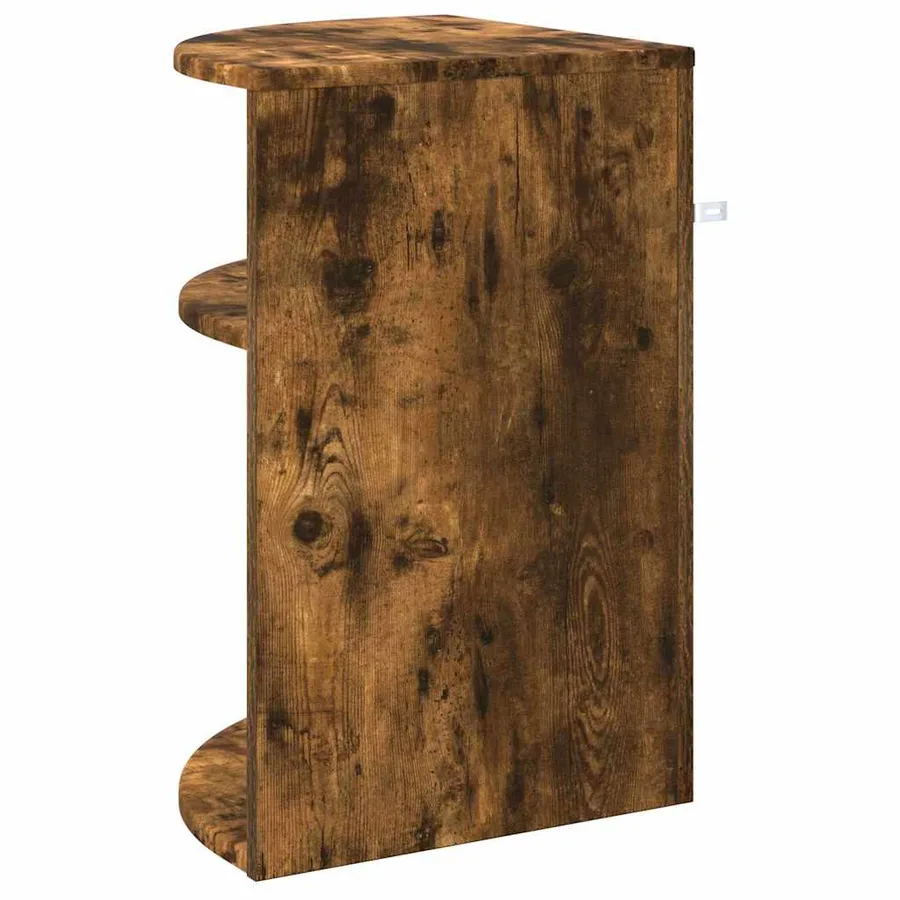 Table d'appoint Chêne fumé 39,7 x 39,7 x 60 cm - 7