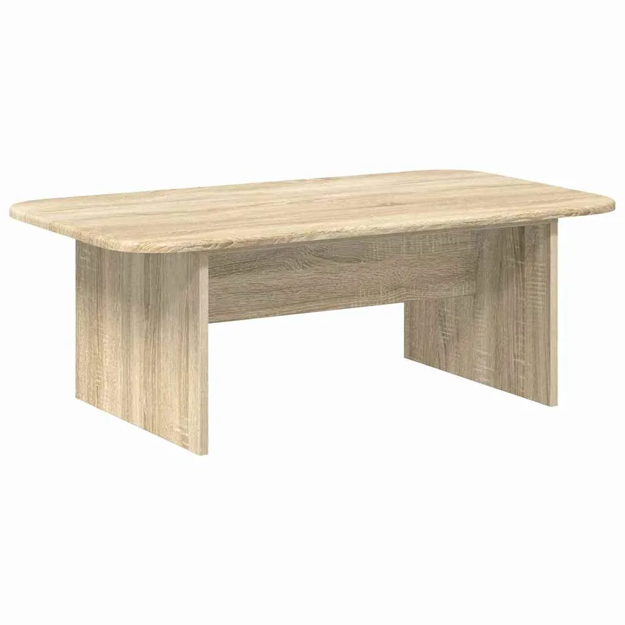 Table basse Chêne Sonoma 93 x 53 x 33 cm Bois d'ingénierie - 2