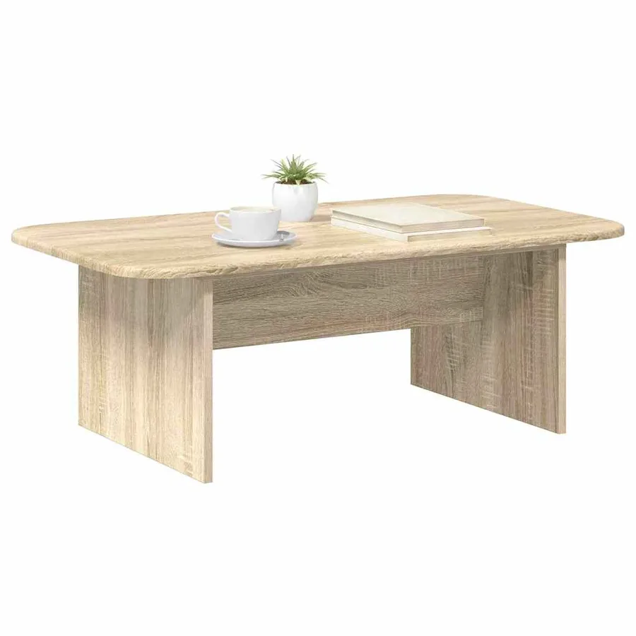 Table basse Chêne Sonoma 93 x 53 x 33 cm Bois d'ingénierie - 3