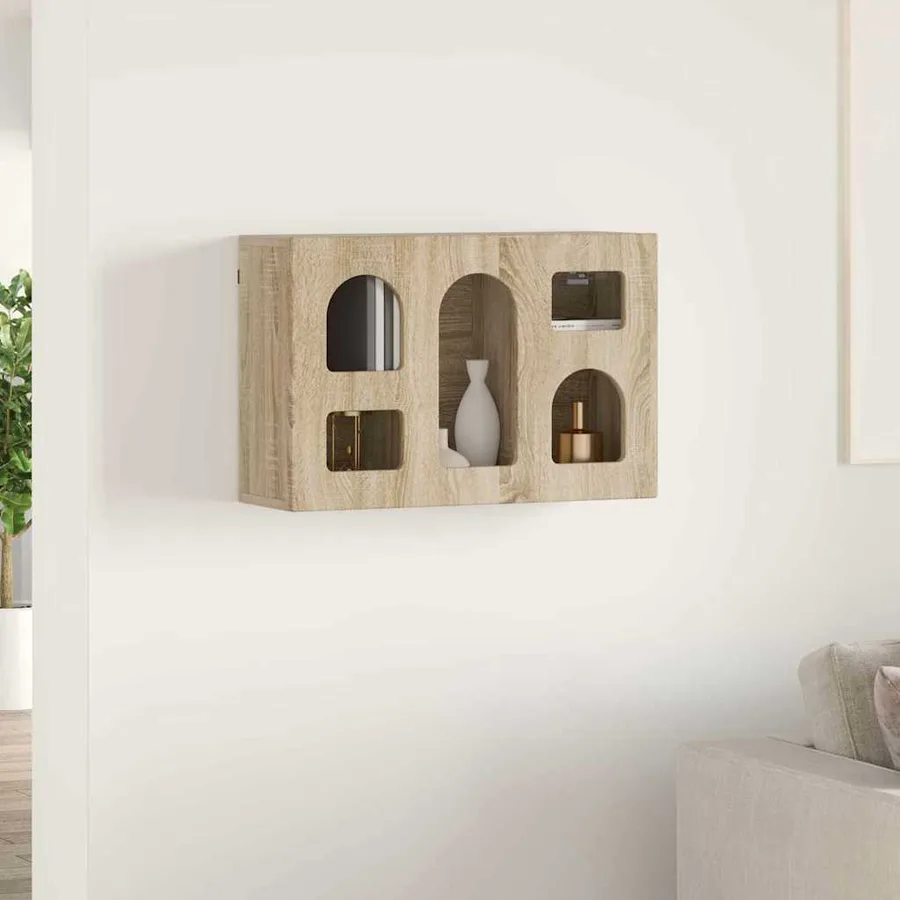 Armoire suspendue ELST Chêne Sonoma 60 x 20 x 40 cm - 4