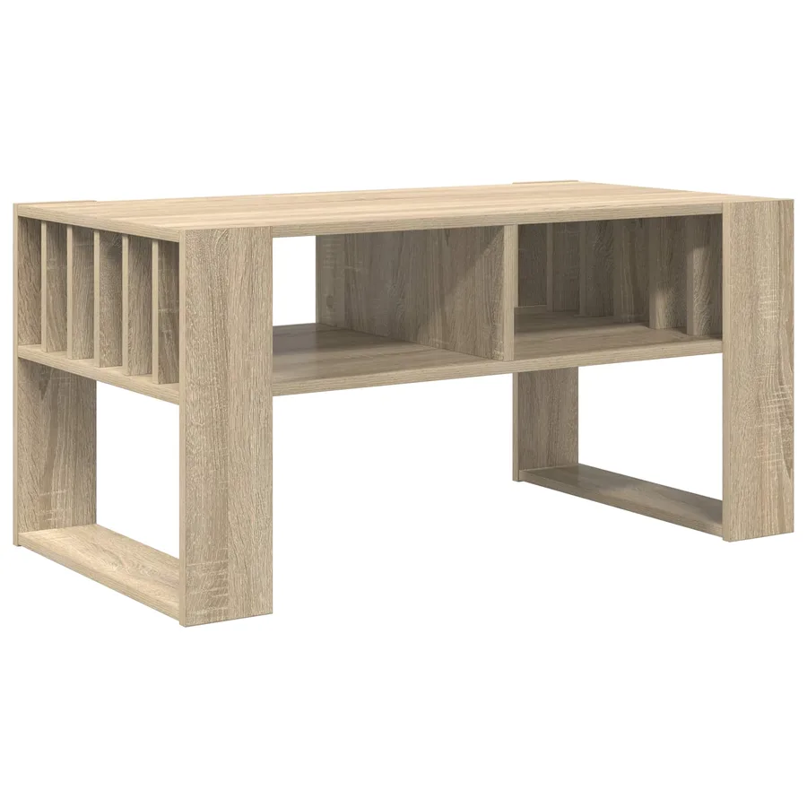 Table basse Chêne Sonoma 92 x 49,5 x 45 cm Bois d'ingénierie - 2