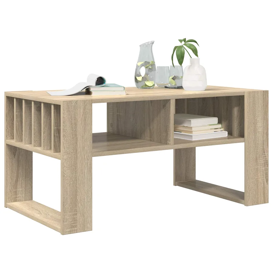 Table basse Chêne Sonoma 92 x 49,5 x 45 cm Bois d'ingénierie - 3