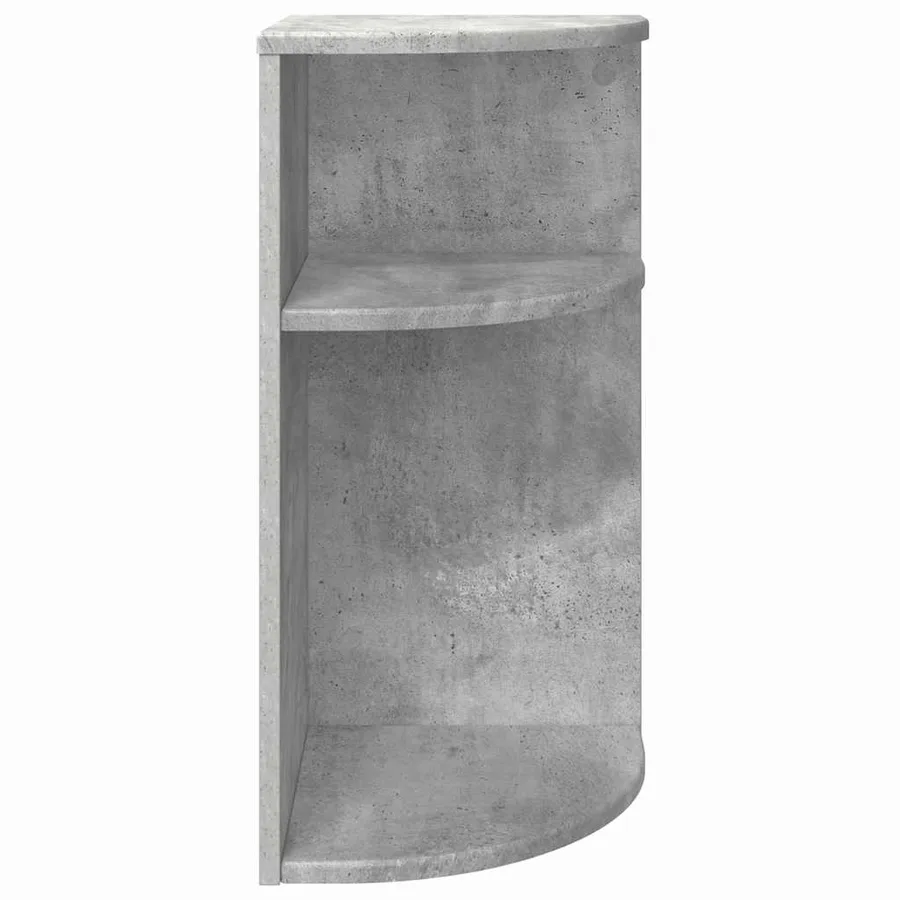 Table d'appoint Gris béton 29,6 x 29,6 x 60 cm - 5