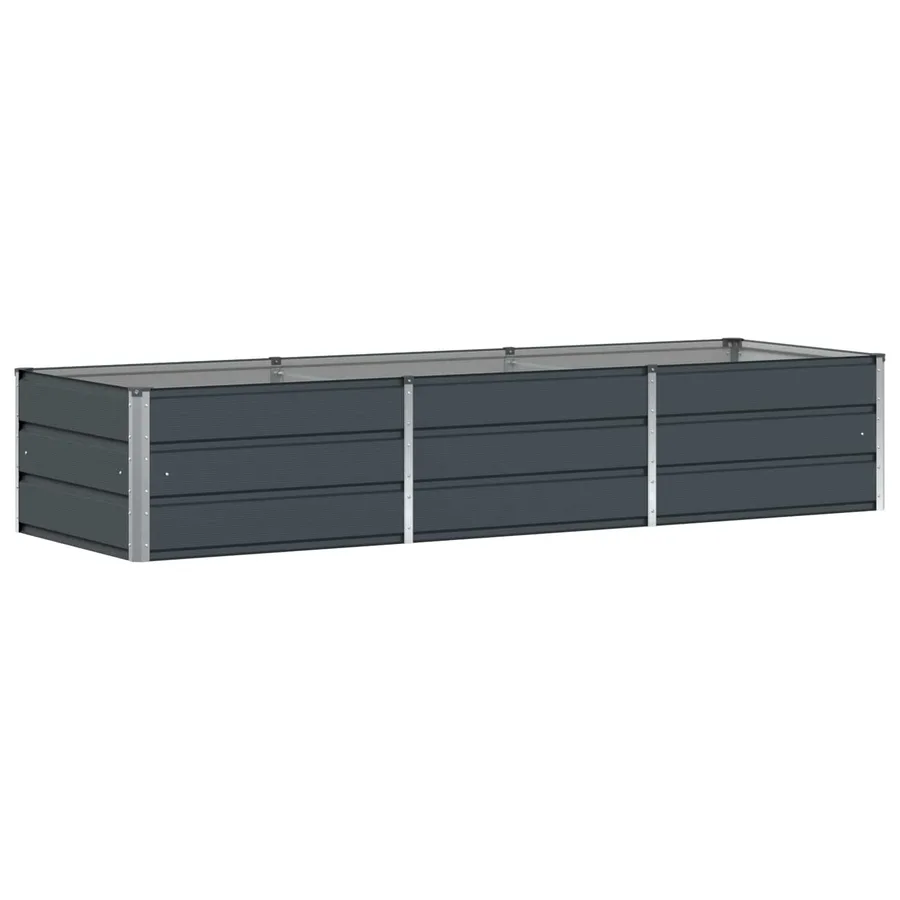 Jardinière Anthracite 240 x 80 x 45 cm Acier - 2