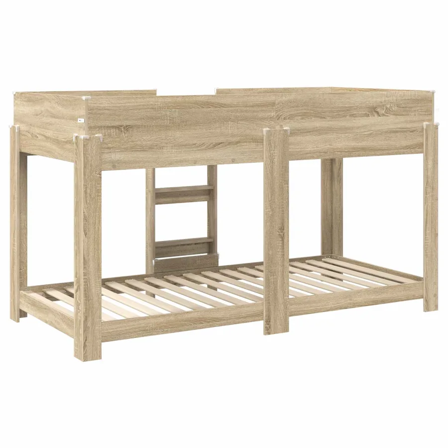 Lit Superposé pour Enfants Chêne Sonoma 80 x 200 cm - 7