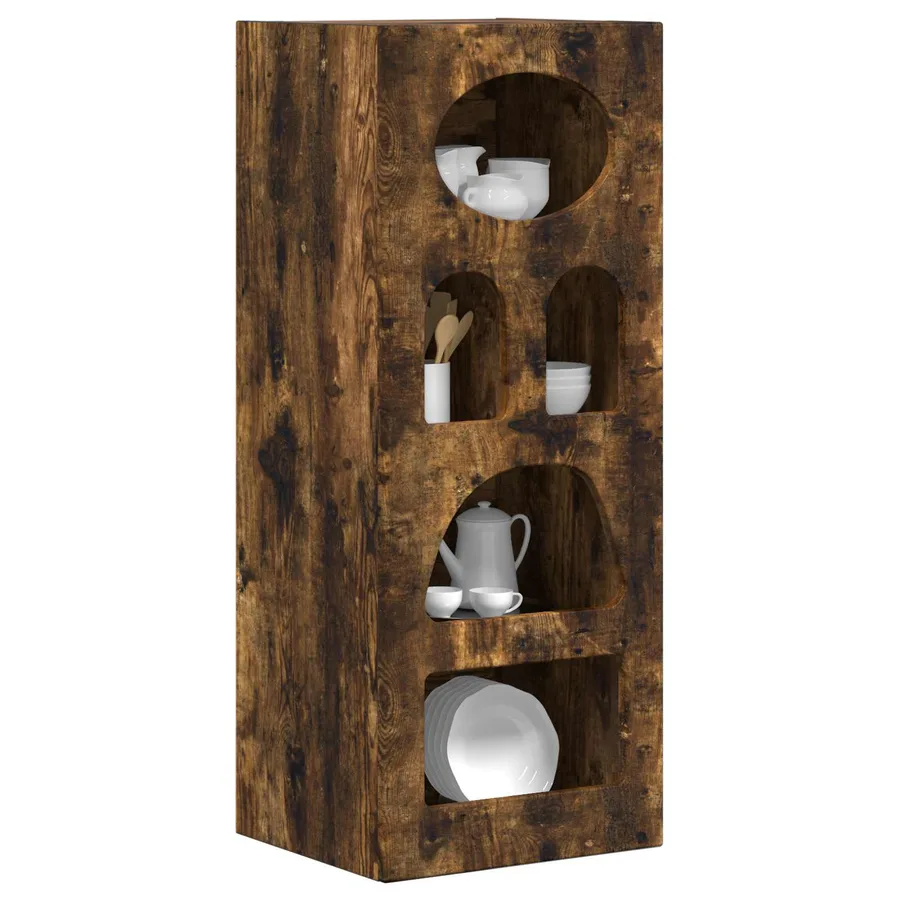 Buffet ELST Chêne fumé 40 x 35 x 100,5 cm Bois d'ingénierie - 3