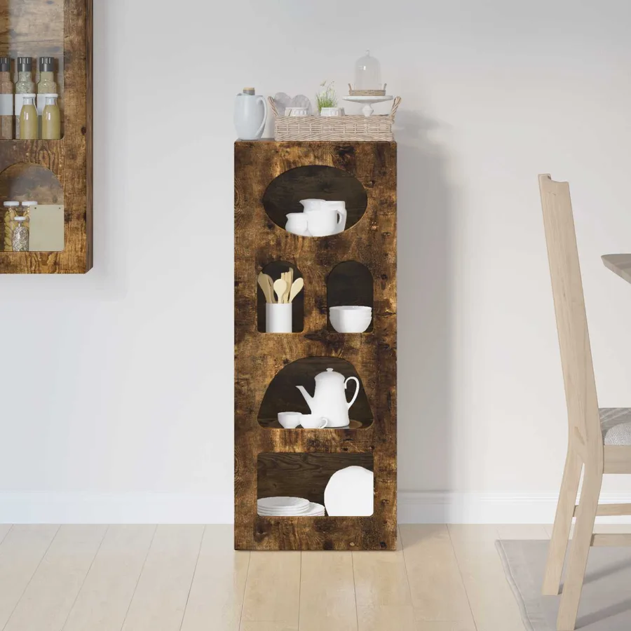 Buffet ELST Chêne fumé 40 x 35 x 100,5 cm Bois d'ingénierie - 4