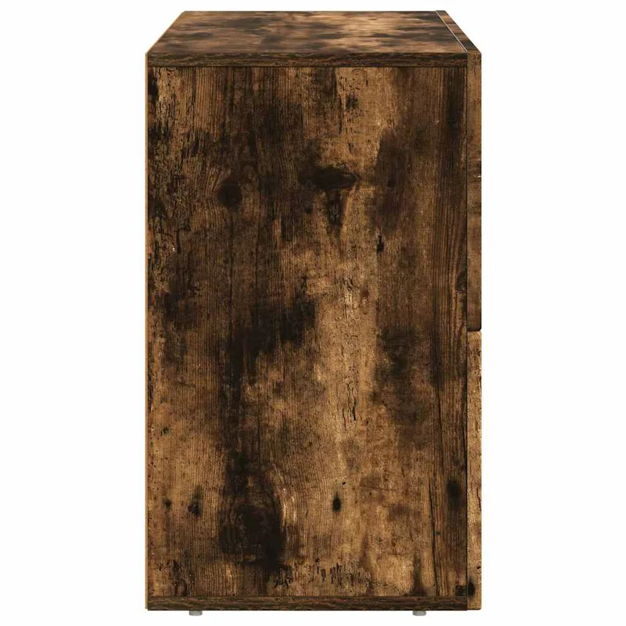 Buffet ELST Chêne fumé 80,5 x 35 x 59 cm Bois d'ingénierie - 7