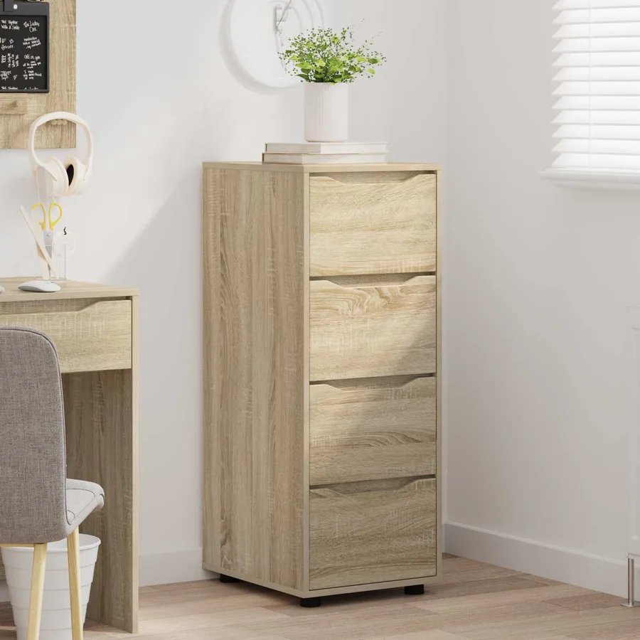 Armoire de rangement Chêne Sonoma 40 x 48 x 105 cm - 5