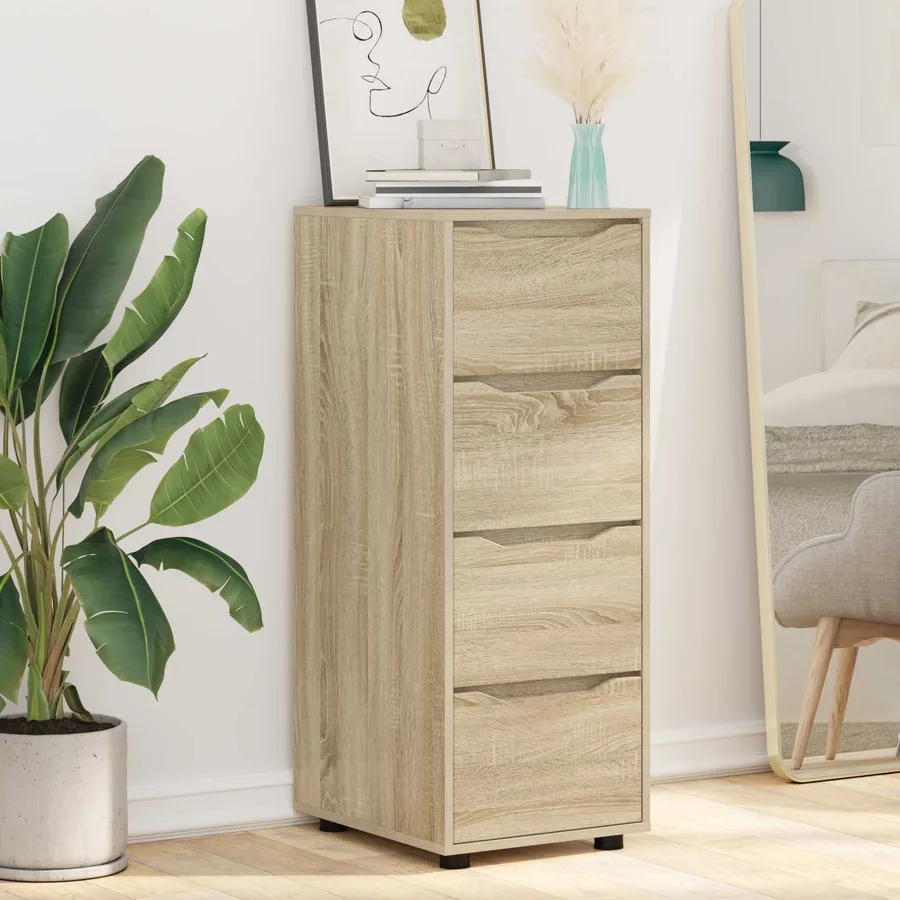 Armoire de rangement Chêne Sonoma 40 x 48 x 105 cm - 6