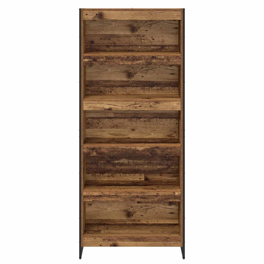 Bibliothèque 80 x 30 x 189,5 cm Bois d'ingénierie Bois Ancien - 5