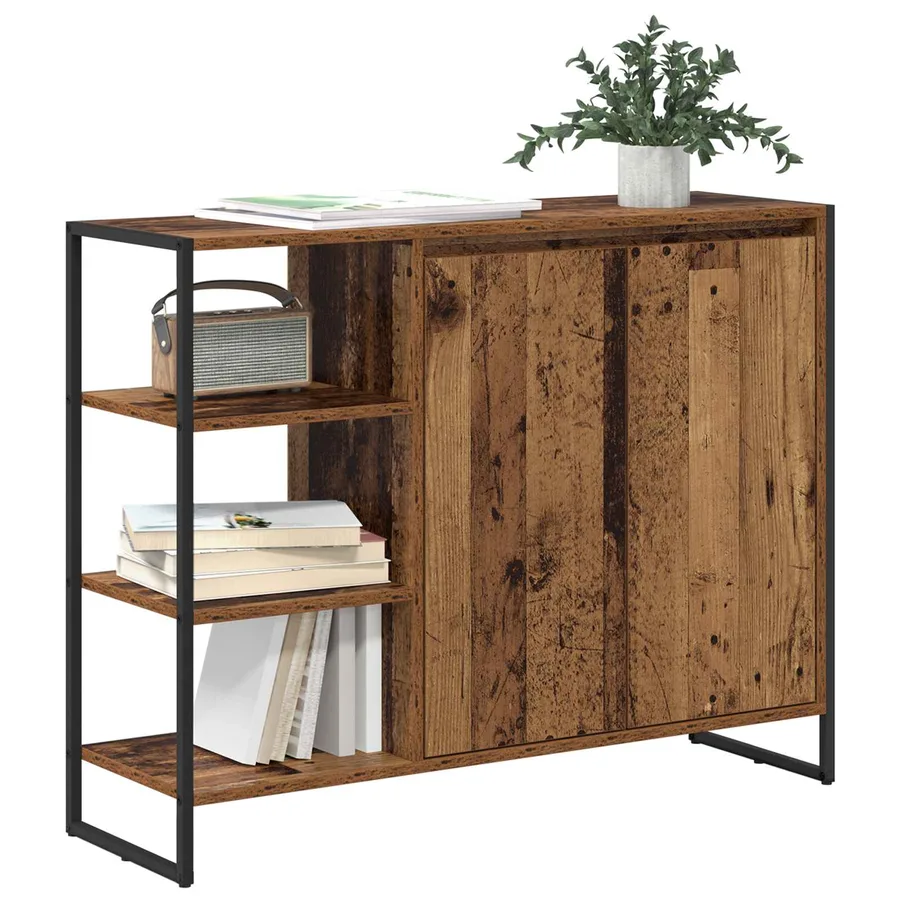 Meuble d'appoint Bois Ancien 96,5 x 30 x 75 cm - 3