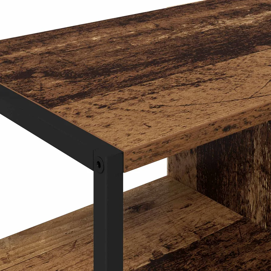 Meuble d'appoint Bois Ancien 96,5 x 30 x 75 cm - 9
