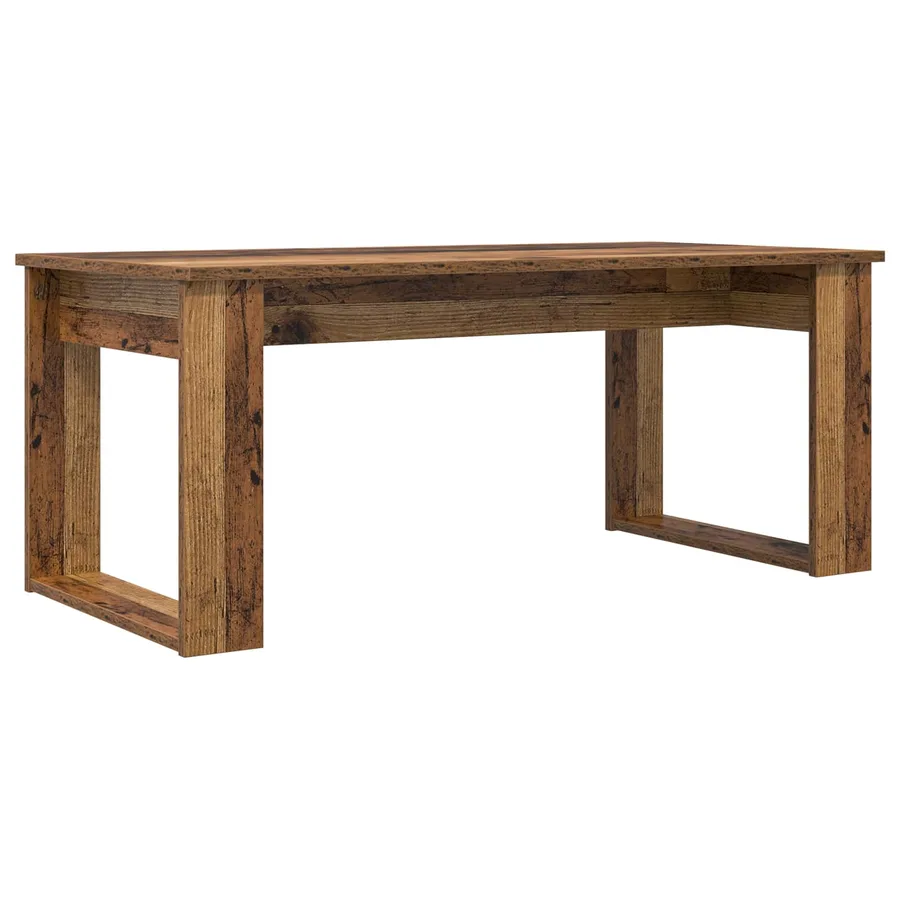 Ensemble de tables basses 2 pcs Bois ancien Bois d'ingénierie - 6