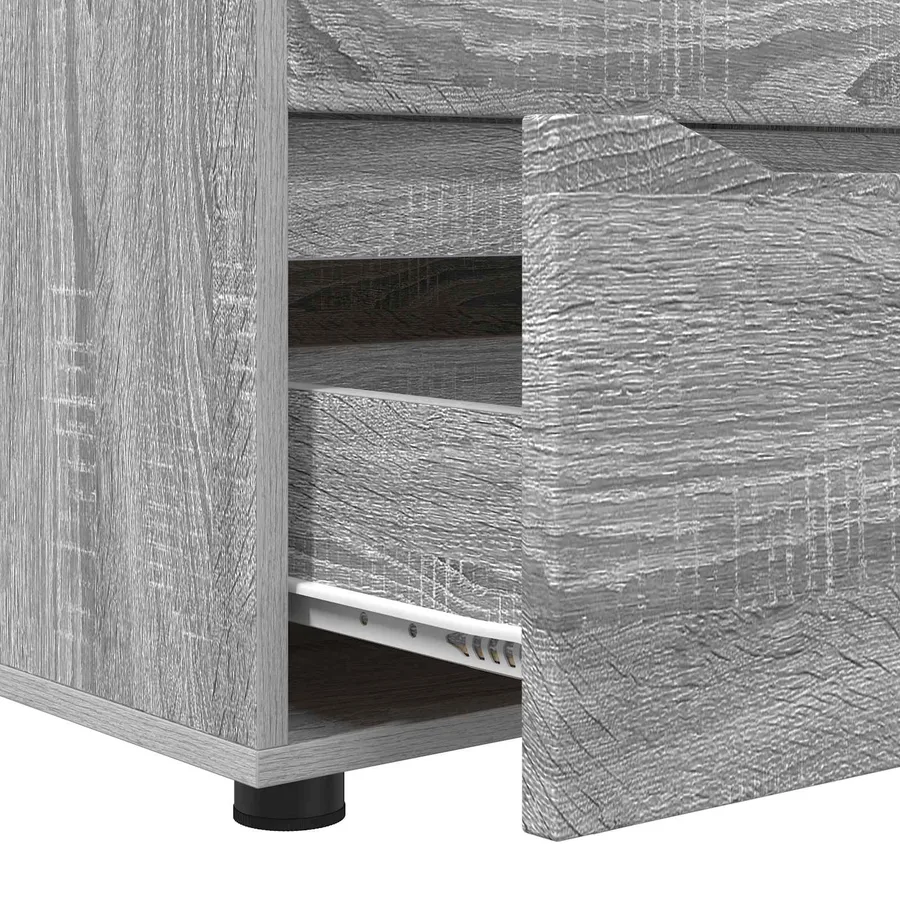 Armoire de rangement Gris Sonoma 60 x 48 x 57 cm - 9