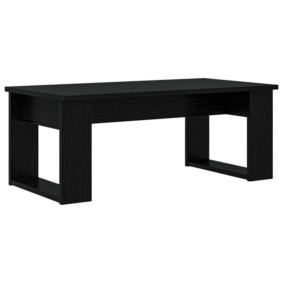 Ensemble de tables basses 2 pcs Chêne noir Bois d'ingénierie - 7