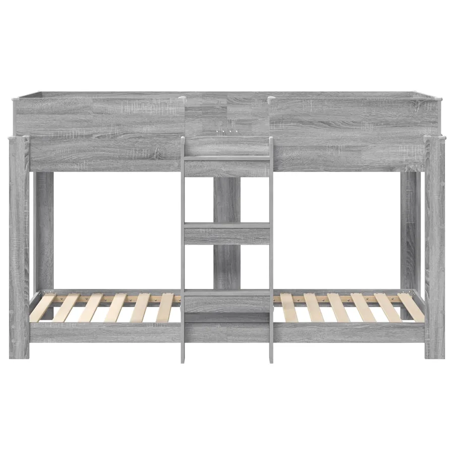 Lit Superposé pour Enfants Gris Sonoma 75 x 190 cm - 5