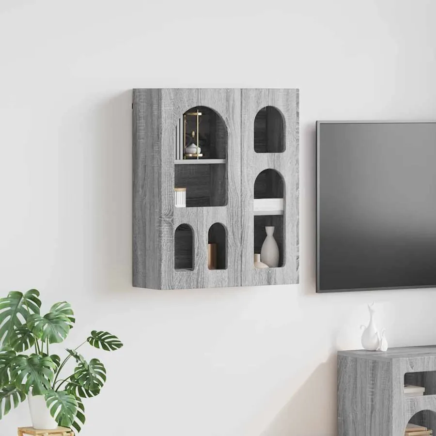 Armoire suspendue ELST Sonoma gris 59 x 20 x 71,5 cm