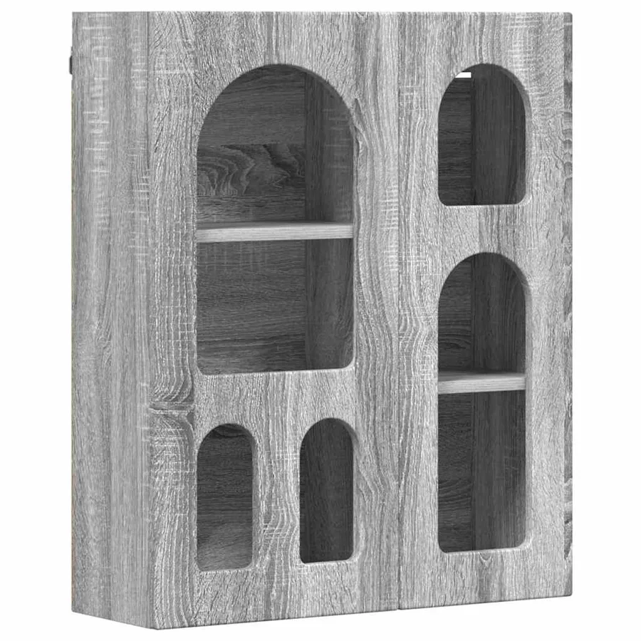 Armoire suspendue ELST Sonoma gris 59 x 20 x 71,5 cm - 2