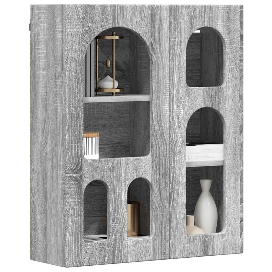 Armoire suspendue ELST Sonoma gris 59 x 20 x 71,5 cm - 3