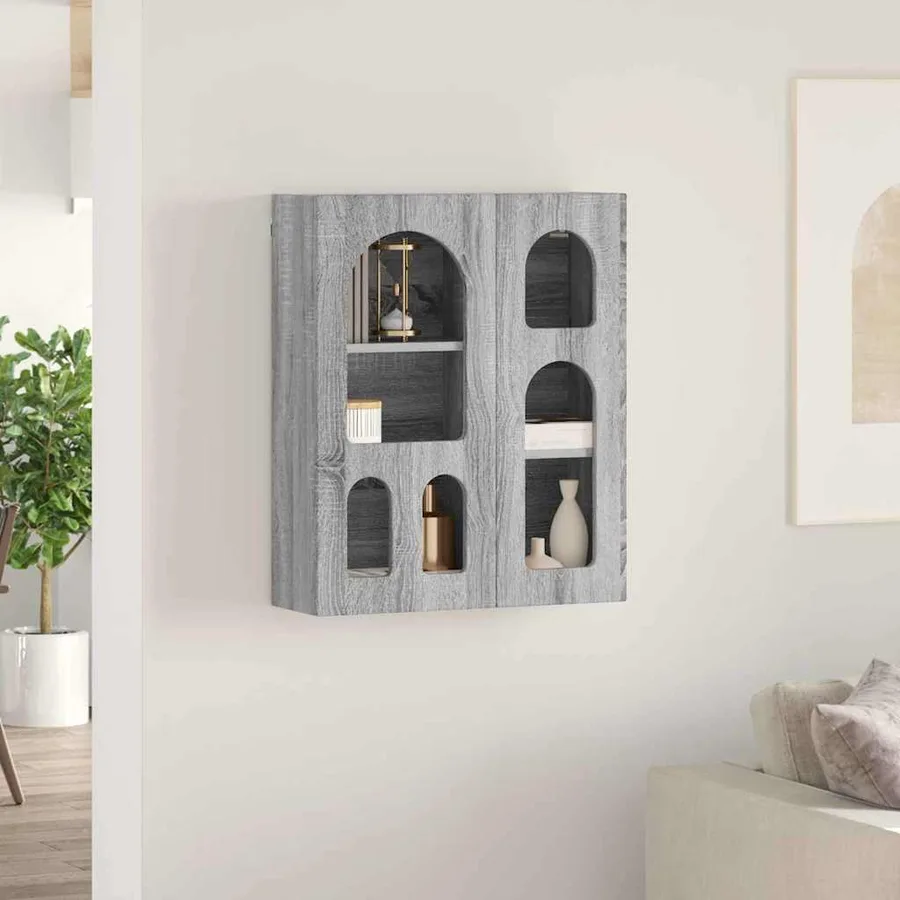 Armoire suspendue ELST Sonoma gris 59 x 20 x 71,5 cm - 4