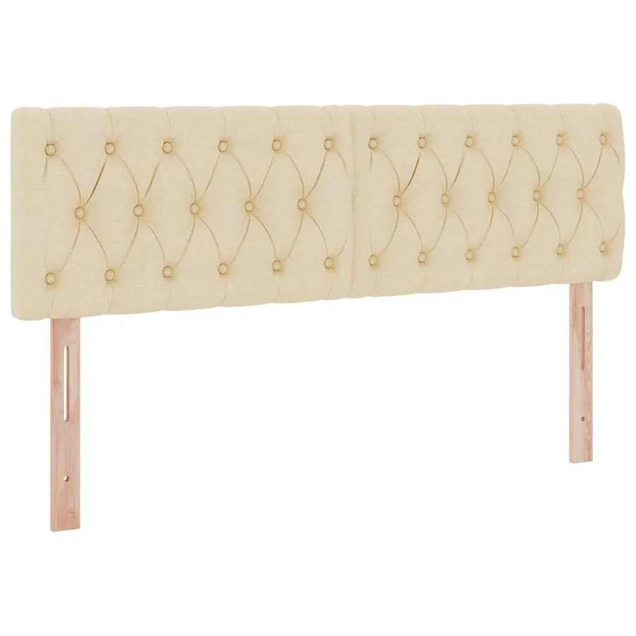 Lit avec rangement et matelas avec matelas Crème 140 x 190 cm - 9