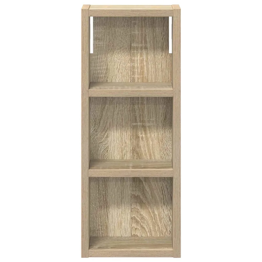 Armoire murale de salle de bain Chêne Sonoma 20 x 10 x 50 cm - 6