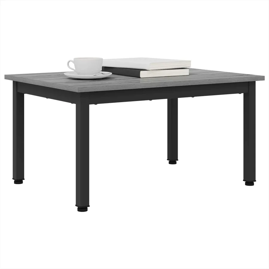 Table basse Gris Sonoma 70 x 50 x 36 cm Bois d'ingénierie - 3