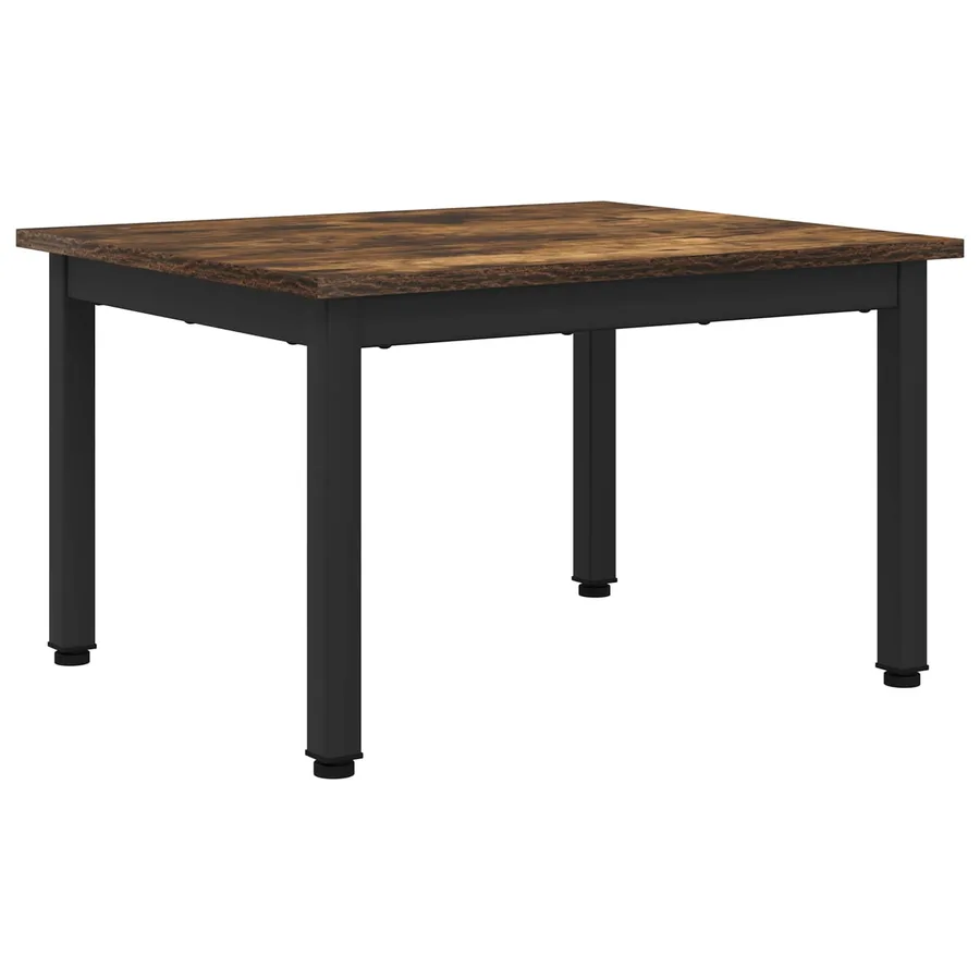 Table basse Chêne Fumé 60 x 50 x 36 cm Bois d'ingénierie - 2