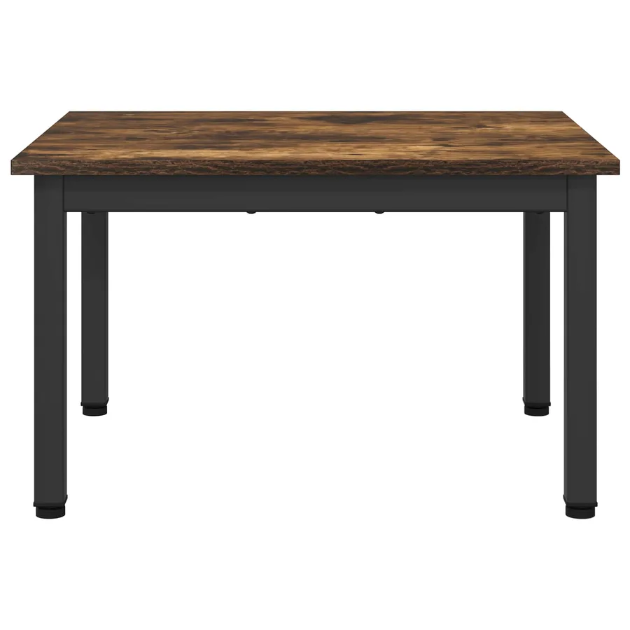 Table basse Chêne Fumé 60 x 50 x 36 cm Bois d'ingénierie - 5
