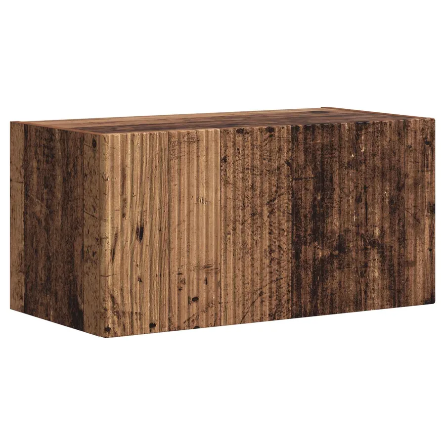 Ensemble meuble TV 4 pcs Bois ancien Bois d'ingénierie - 5