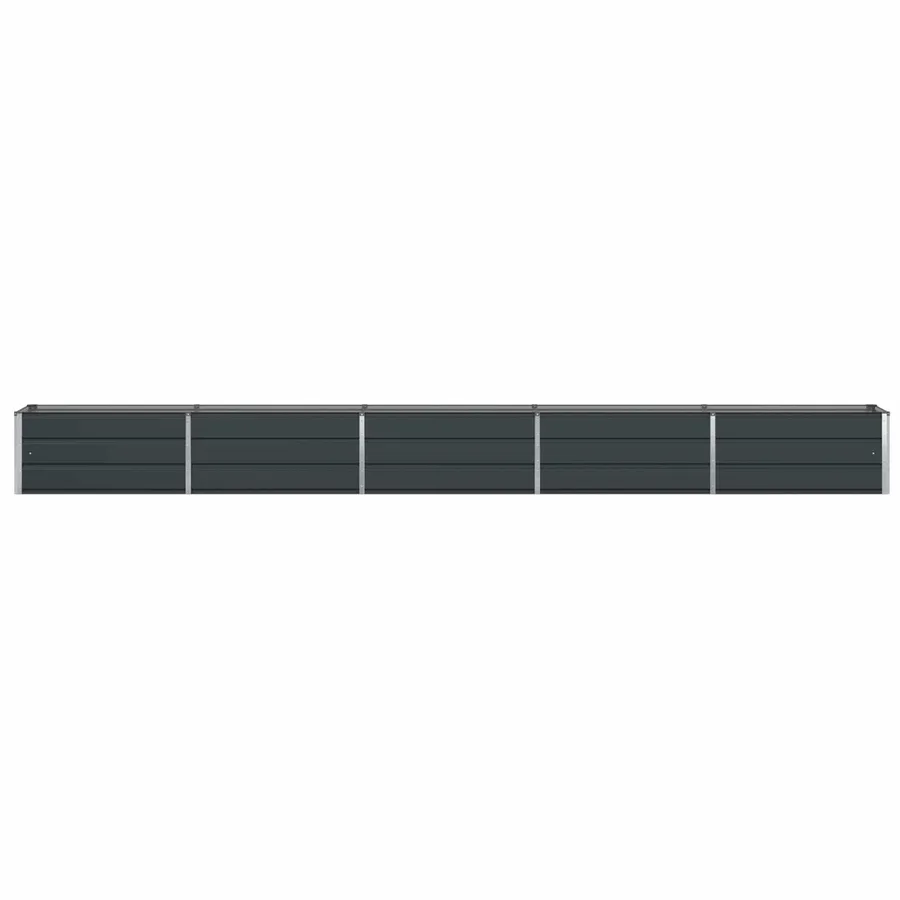 Jardinière Anthracite 480 x 50 x 45 cm Acier galvanisé - 4
