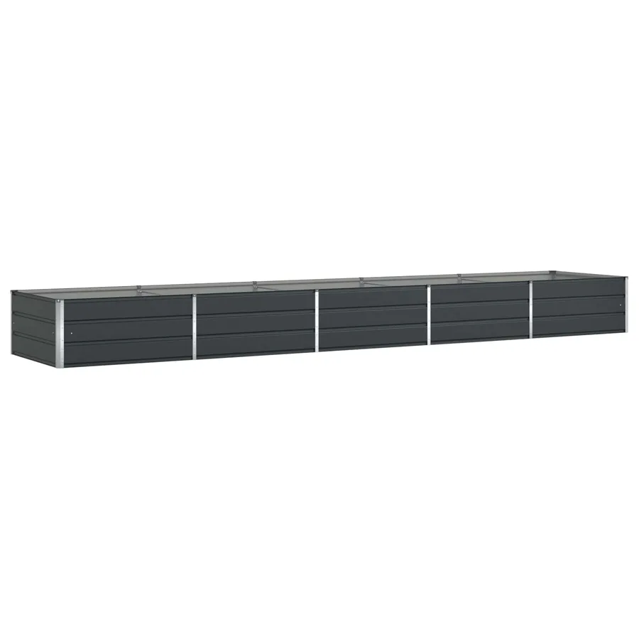Jardinière Anthracite 480 x 100 x 45 cm Acier galvanisé - 2