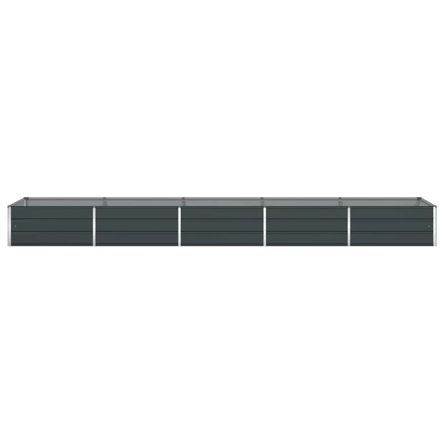 Jardinière Anthracite 480 x 100 x 45 cm Acier galvanisé - 5
