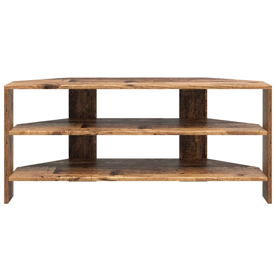 MeubleTVd'Angle Bois Ancien 102x40,5x45cm Bois d'ingénierie - 5