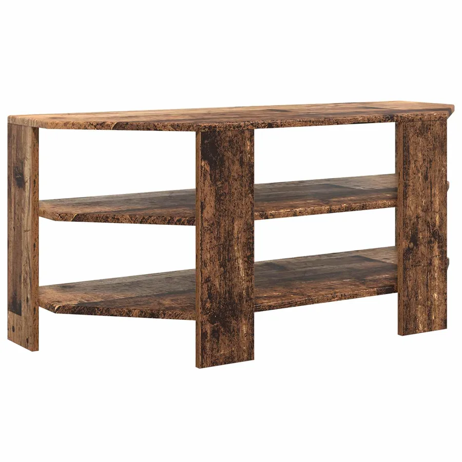 MeubleTVd'Angle Bois Ancien 102x40,5x45cm Bois d'ingénierie - 7