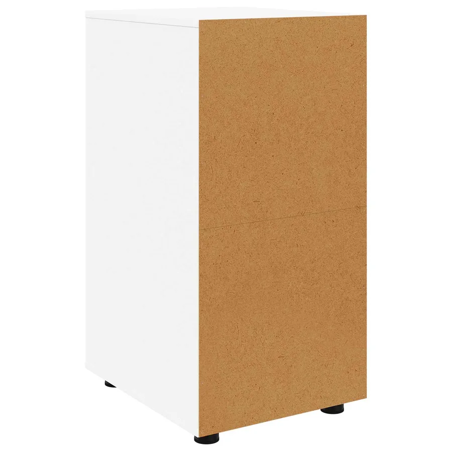 Armoire de rangement Blanc 40 x 48 x 81 cm Bois d'ingénierie - 10