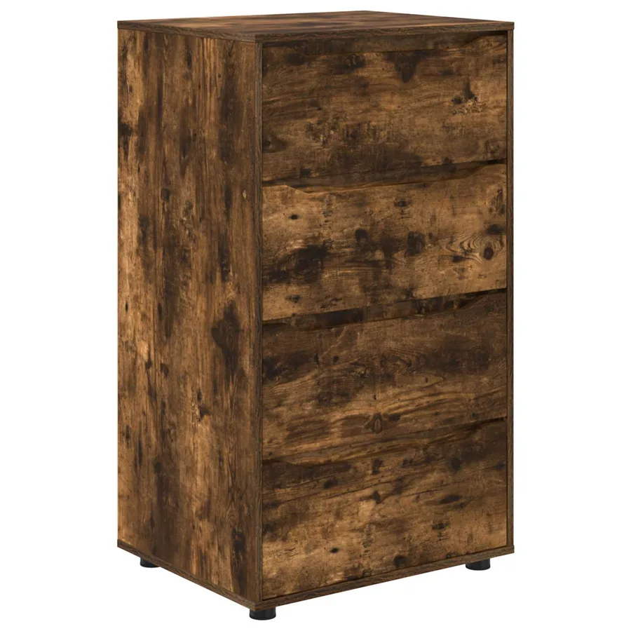 Armoires de rangement Chêne fumé 60 x 48 x 105 cm - 2